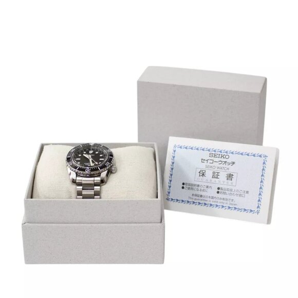 SEIKO Prospex Divers GMT Watches 6R54-00D0 Stainless Steel Overhauled used main image 5
